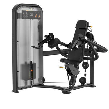 Insight Fitness Iso-Lateral Seated Biceps Curl - BE031 digital display on a white background